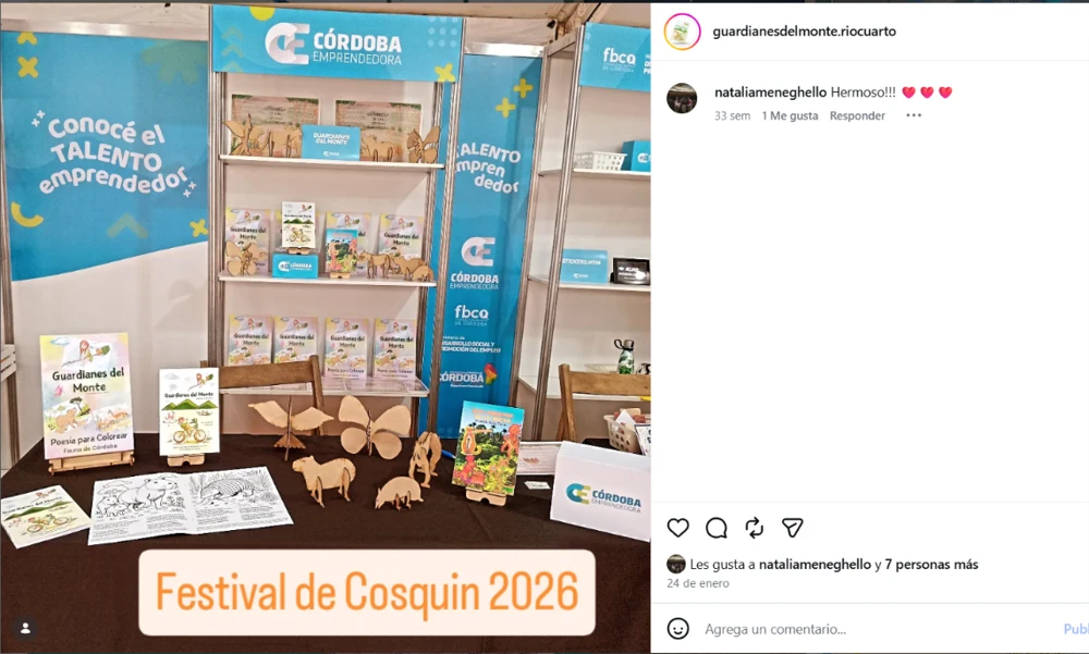 Guardianes del Monte en el Festival de Cosquín